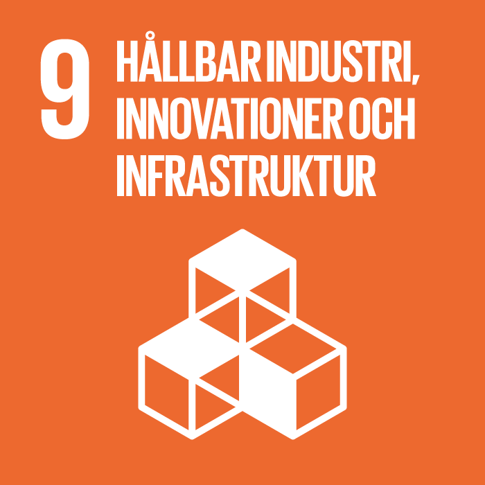 Globala mål 9: Hållbar industri, innovationer och infrastruktur